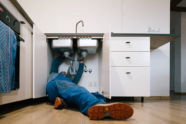 Professional Drain Cleaning technician working in South Haven, MN